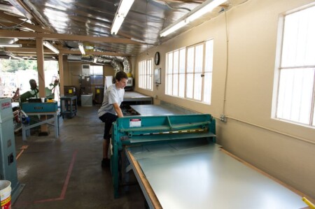 Complete sheet metal custom fabrication