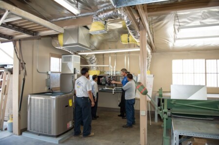 Lab training and showroom demonstration