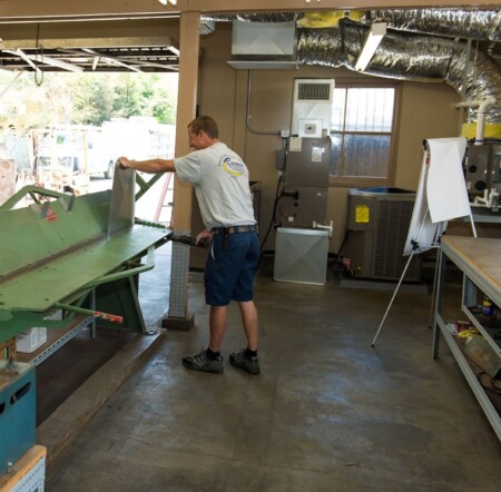 Custom sheet metal bending and fabrication