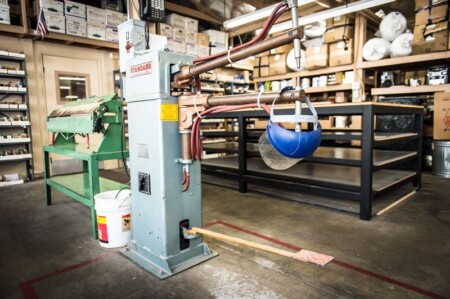 Spot welding and sheet metal bending